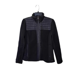 Luhta Black Jacket Quilted Women's Small  Outdoor